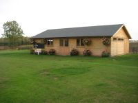 Large clubhouse for cricket club. 18m x 6m with partitions for changing rooms. Contact us for further details. 